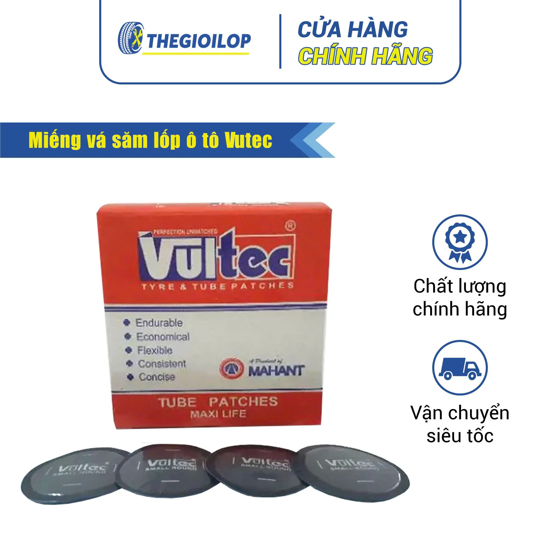 Miếng vá lốp ô tô sửa chữa lốp tạm thời - Miếng vá lốp xe tạm thời