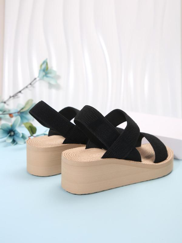 Women's Fashionable Minimalist Sandals, Casual Comfortable Lightweight Sandals for Beach, All-match Sandals for Daily Wear, Walking Shoes 5
