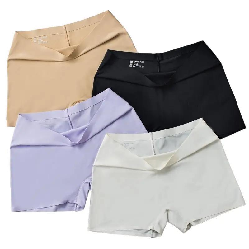 Quần Đùi Đúc Su Mặc Váy Không Đường May Nâng Mông - M/L/XL Trắng/Da/Đen - Quần Lót mã 1.2..3. quansu tim Nữ Nữ