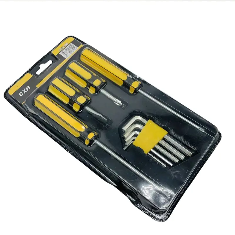 CXH Paket Obeng Set Kunci L Tools isi 9 pcs / Kunci L Hexagonal Pliers 9 01073 3