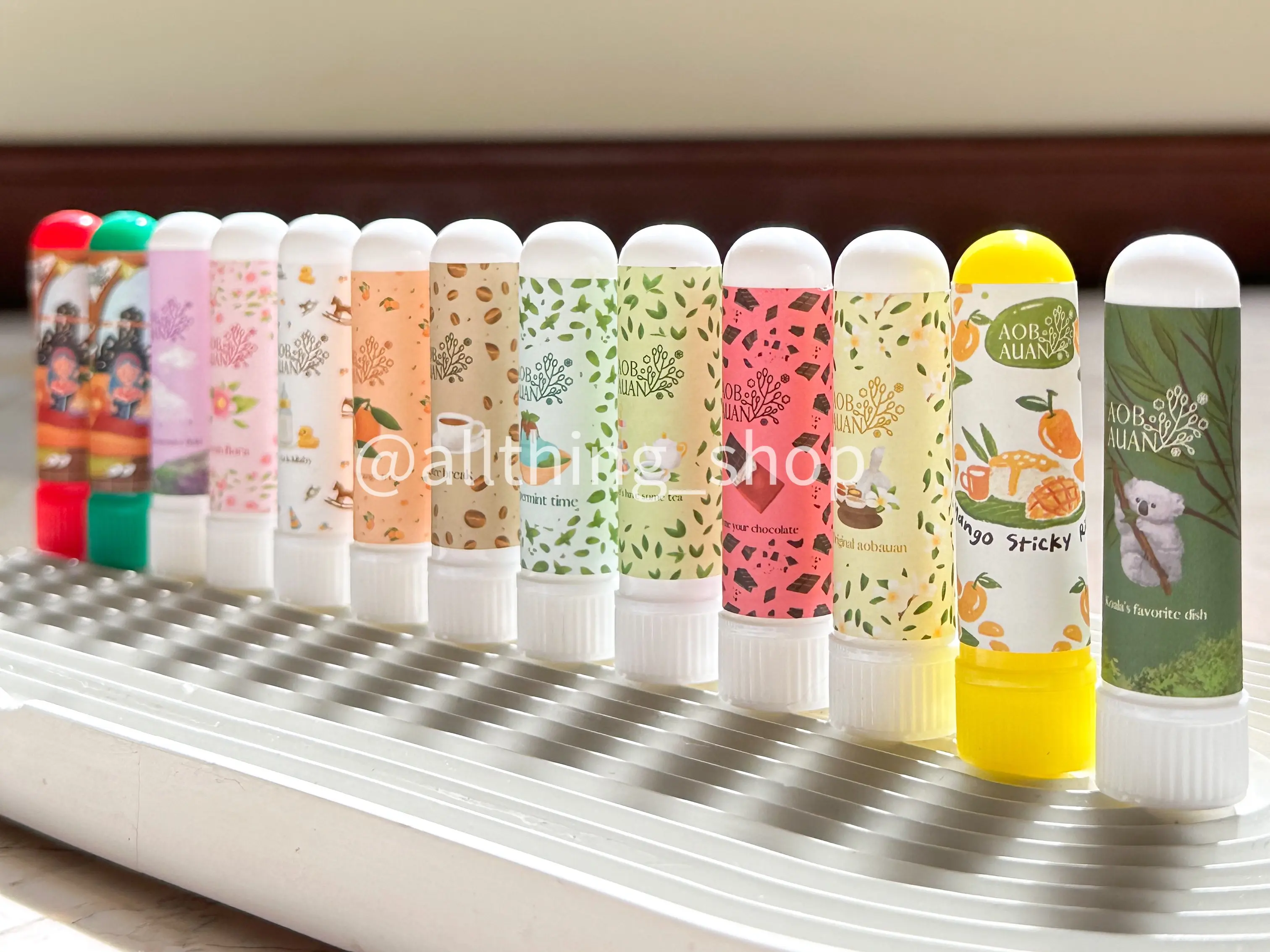 Aobauan Inhaler Thailand Original Tea Orange