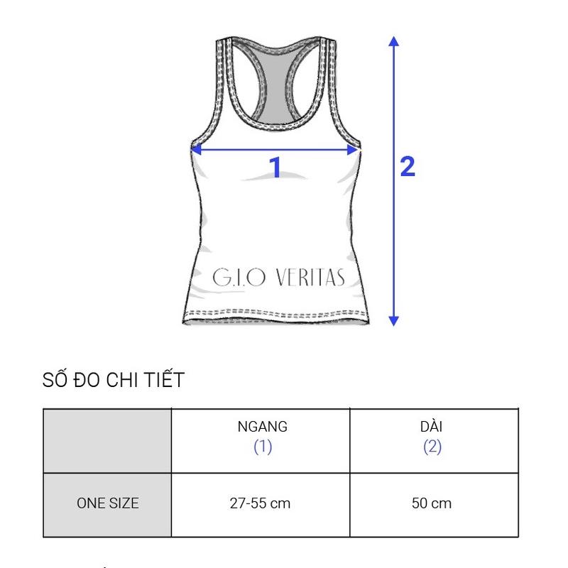 GIO VERITAS - ÁO THUN BA LỖ VIỀN SỐNG LƯNG co giãn cực tốt, phong cách basic Nữ Women Top Voi Voan ao2day croptop aoba lo aobalo 8
