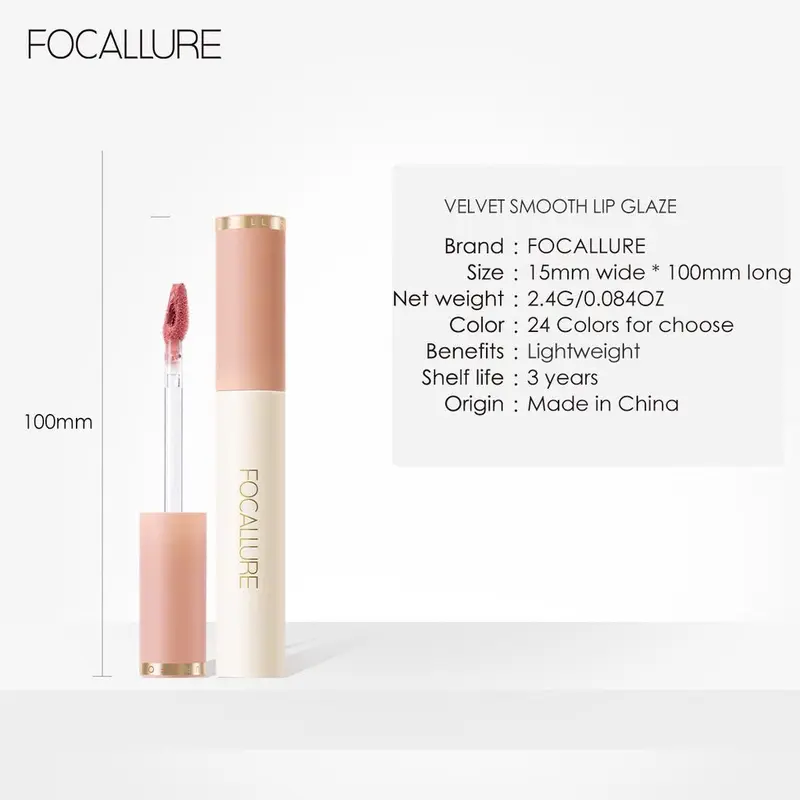 Focallure Son kem lì không khô môi chống thấm nước Mỹ Phẩm Cosmetic Trang Điểm Nữ Son Môi Women 4