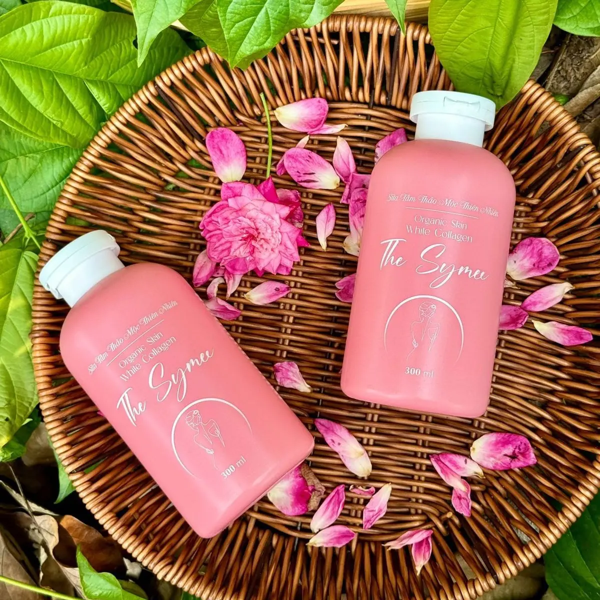 {Combo2 sản phẩm} Sữa tắm thảo mộc hương nước hoa hỗ trợ làm sạch nhẹ nhàng