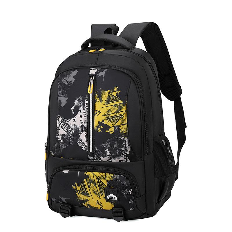 Product Introduction of [HOT MỚI] Balo đi học nam lớp 3 đến lớp 12 họa tiết graffiti thời trang hàn quốc cho nam ba lô trung học cho bé trai unisex chống thấm nước đựng laptop 10
