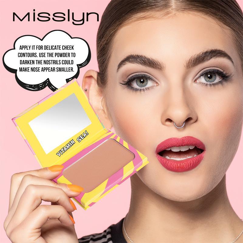 Long-wearing Bronzer Powder, Shadowing Powder, Makeup Accessories, Smooth and Fine Cosmetics 4