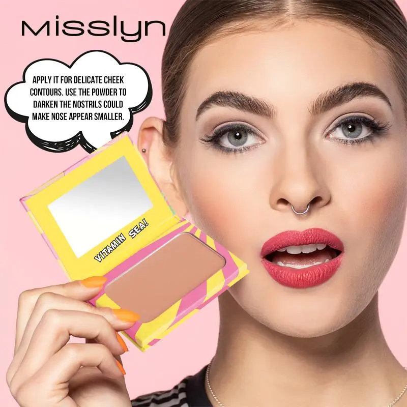 Long-wearing Bronzer Powder, Shadowing Powder, Makeup Accessories, Smooth and Fine Cosmetics 4