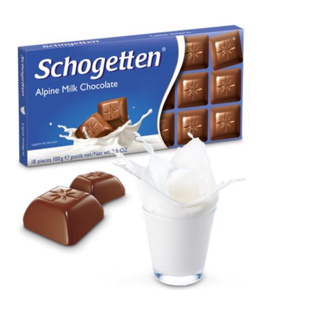 Socola Schogetten thanh 100g - Socola của Đức - Germany Snack Thức Ăn Sô Cô La Chocolate 5