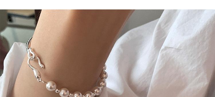Product Introduction of 2025 New Clear Cold Wind Baroque Pearl Bracelet for Women, Small and Exquisite Handmade, Student Bracelet, Gift for Best Friends tahitian  pearl oriental  pearl 28