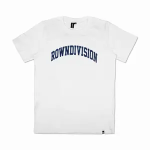 Rown Division Kaos Lengan Pendek || Flampy White T-Shirt