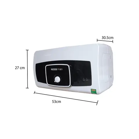 Bình Nước Nóng ROSSI Puro Ngang 15L/20L/30L 2500W, Chống Giật, Bảo Hành Chính Hãng Tại Nhà
