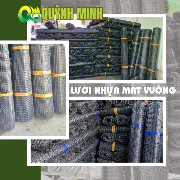 [ 130g lỗ 3cm] 2mx50m - Lưới nhựa nguyên sinh HDPE chiều dài 50m + tặng kèm 100 cái dây rút 2