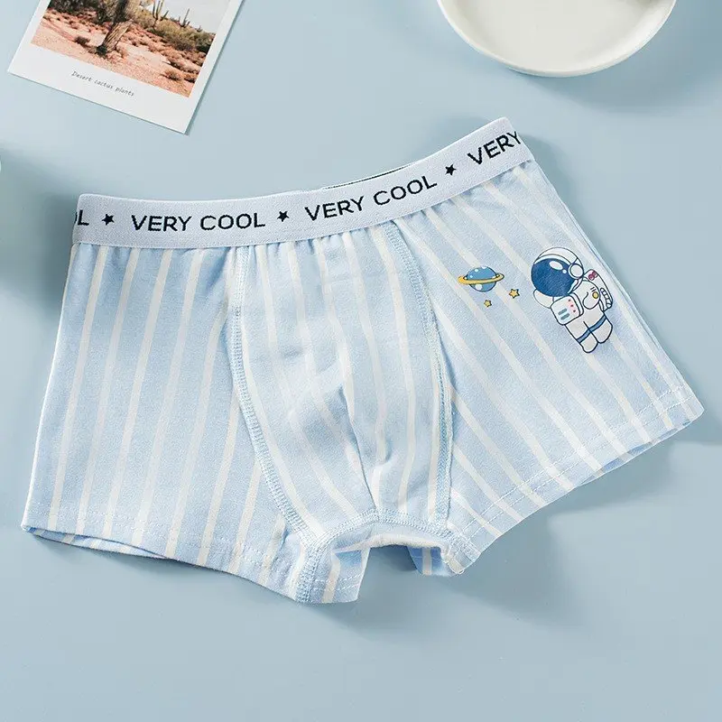 Combo 4 chíp đùi bé trai chất cotton cho học sinh từ 9-42kg 4