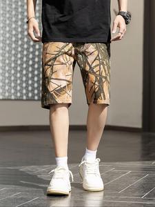 Men's Regular Fit Denim Shorts, Street Fashion Casual Shorts for Daily Wear, Mens Bottoms for Summer, Cotton