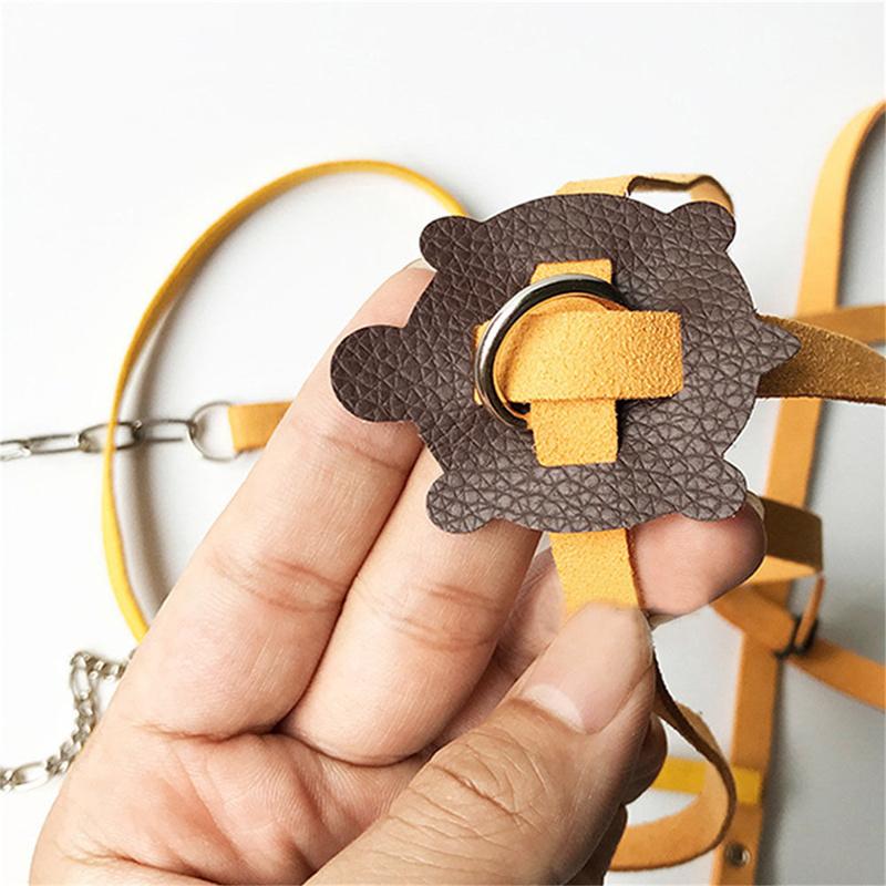 Product Introduction of HG Pet Harness Reptile Leash Turtle Lizard Adjustable Outdoor Training Soft Strap Tortoise Reptile Adjustable Leashe Pet Supplies 13