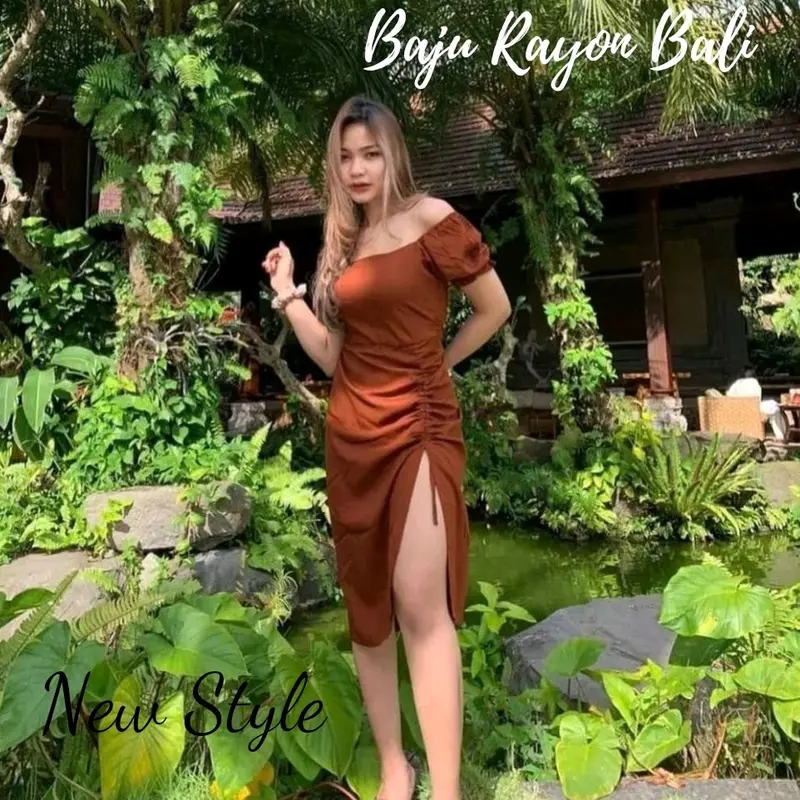 Dress Belah Samping Dress Belah Paha Dres Serut Dres Serut Paha Dres Kerut Dres Pandek Dress Bodycon Dress Bodycone Dress Bodycone Polos Casual 0