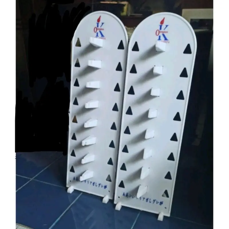 Rak Kacamata Display kacamata tempat kacamata plastik putih tahan lama 0