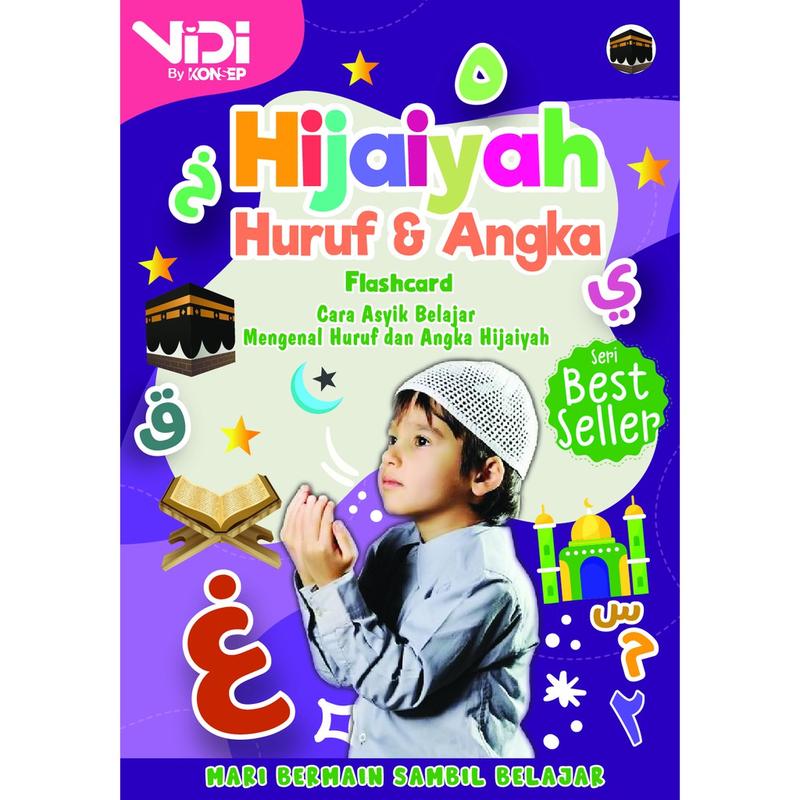 Kartu Belajar Anak - VIDI FLASHCARD - Kartu Edukasi Edukatif  Balita 9