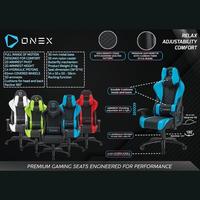 Gambar ONEX GX3 Premium Quality Gaming Chair Kursi - GREEN - GREEN dari ONEX INDONESIA Kota Administrasi Jakarta Utara 5 Tokopedia