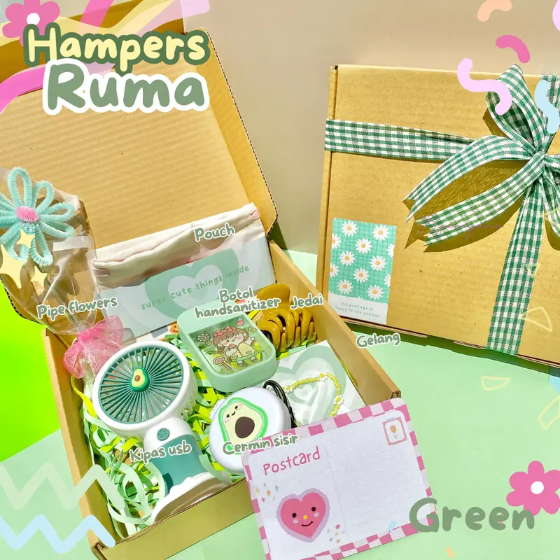 HAMPERS CEWEK KADO ULANG TAHUN LUCU GEMOY GEMASH HAMPERS HADIAH WISUDA WANITA GIFT BOX ULTAH PAKET KADO WISUDA GRADUATION ANNIVERSARY VALENTINE SEMPRO SKRIPSI BIRTHDAY GIFTBOX REMAJA UNTUK PACAR AESTHETIC KOREAN GINGHAM KPOP STATIONARY AKSESORIS KIPAS 6
