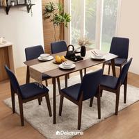 Gambar Dekoruma KAORI Meja Makan Minimalis / Dining Table dari Dekoruma Official Store Kab. Bekasi 2 Tokopedia