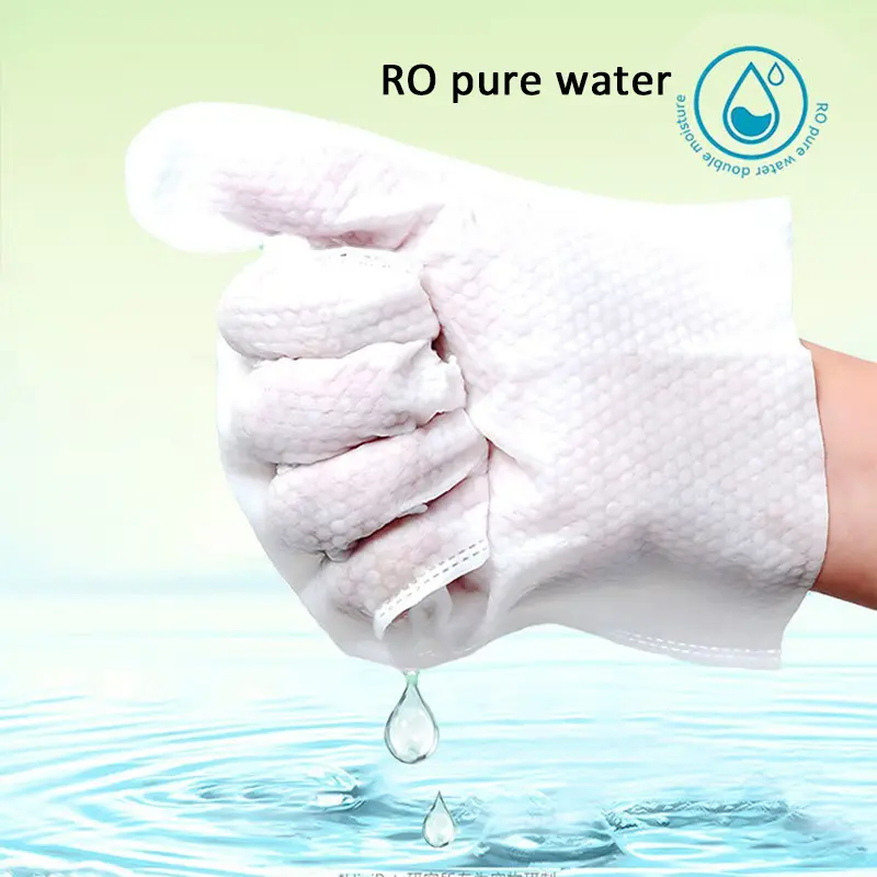 Găng tay làm sạch không cần rửa cho thú cưng, thích hợp cho mèo và chó, khử mùi khi tắm, lau khô và ướt, 6 miếng, khăn lau cho chó Con và mèo con 2