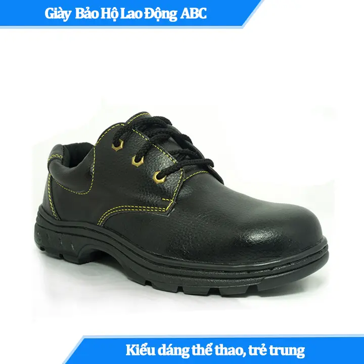 Giày bảo hộ ABC chống đinh, chống trươn trượt chống va đập Nam Cao Su