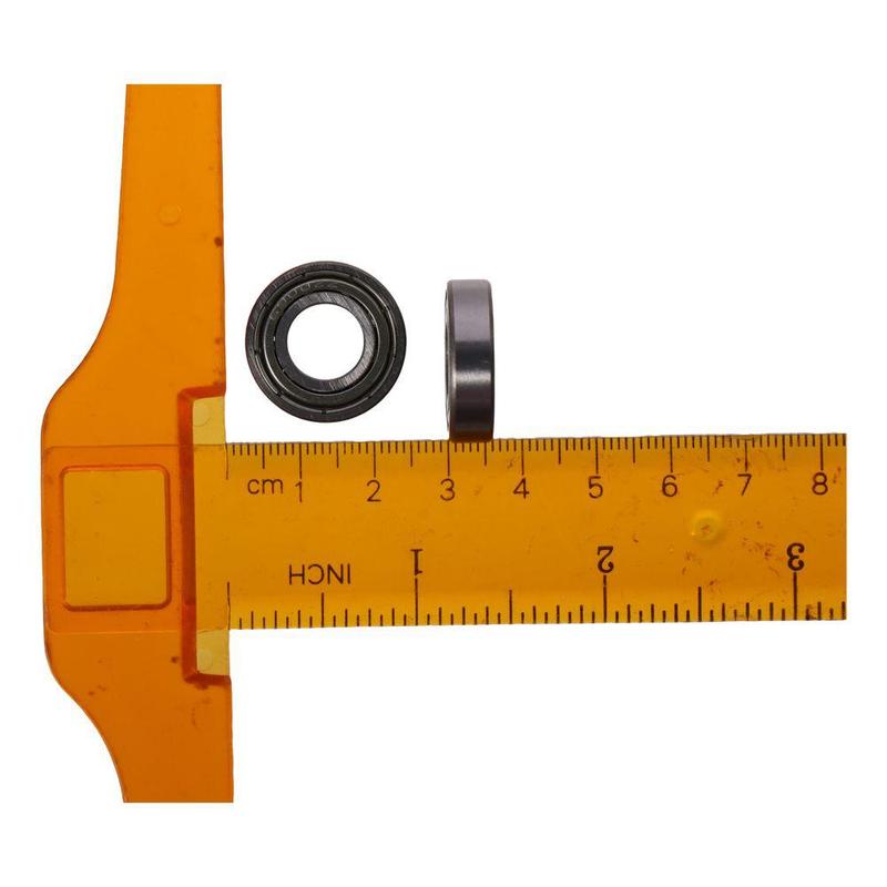 Vòng bi, 10 cái, Bền, Vòng bi 6900ZZ và 6900Z, Được bảo vệ kép, Vòng bi rãnh sâu, Vòng bi bằng thép, Thích hợp cho Ván Trượt, Vòng bi trượt nội tuyến và Xe tay ga, Đường kính 10x22x6mm 5
