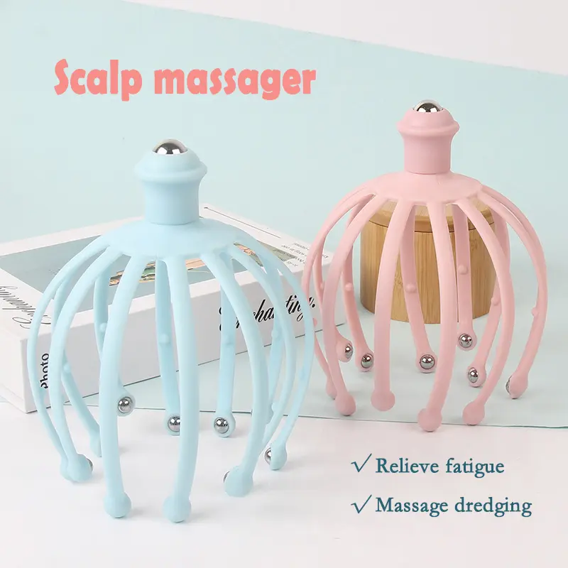 Head massager twelve claw ball scratching scalp scratching head itching massage lifting artifact Body Care
