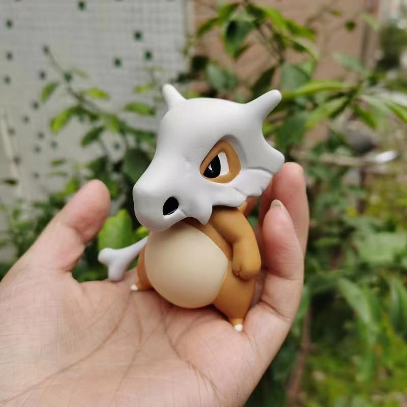 Mainan Tokoh Aksi Anime, Raksasa Poket Pokemon Cubone, Versi Comel, 8CM ...