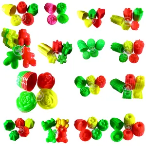 Cetakan agar jelly putu ayu puding kue talam mawar melati twister tulip teratai jasmin bolu kukus  bulat  plastik Kitchenware