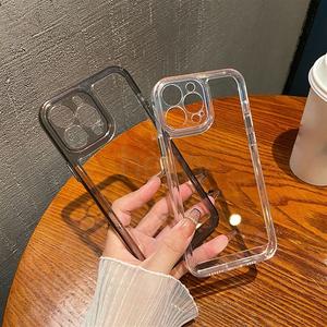 Transparent Protective Case Soft Silikon Shockproof Space Clear Phone Case For iPhone 16 15 Pro Max 14 Plus 13 Mini 12 Pro 11 XR X XS Max 7 8 SE 2020