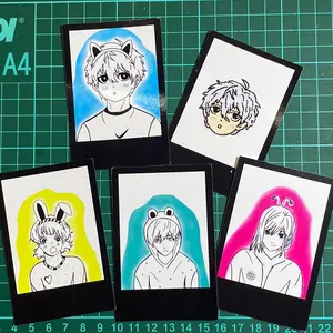 Polaroid bluelock fan art