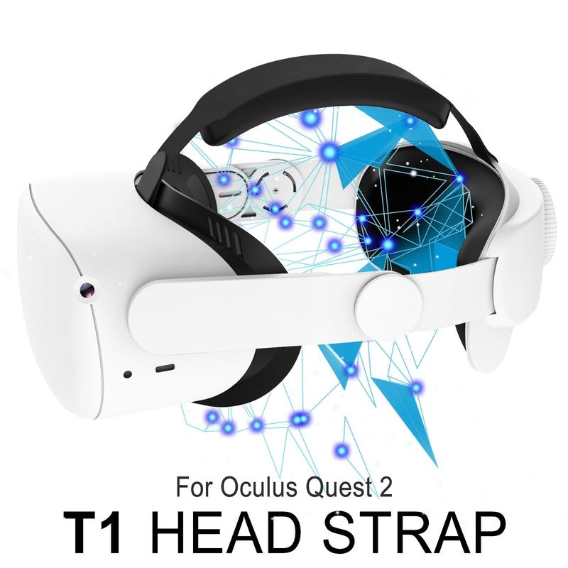 Adjustable VR Headband (1 Box), VR Headband Replacement, Enhanced Comfort Support & VR Gaming Immersion, Compatible with Oculus Quest 2 (Headband Only), Console Accessories 9