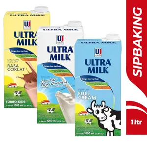 Ultra Milk Coklat  1 liter Susu UHT Chocolate Full Cream