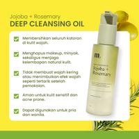 Gambar Moko Moko Jojoba + Rosemary Deep Cleansing Oil Pembersih Wajah Sensitive Skin Friendly 120ml - Cleansing Oil dari Moko Moko Official Kota Administrasi Jakarta Pusat 3 Tokopedia