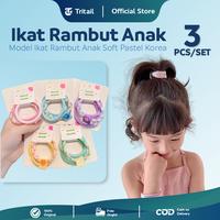 Gambar Tritail - 3pcs / Set Ikat Rambut Anak Korean Soft Pastel Kunciran Rambut Anak Korea - GREEN dari Tritail Kota Administrasi Jakarta Utara 1 Tokopedia