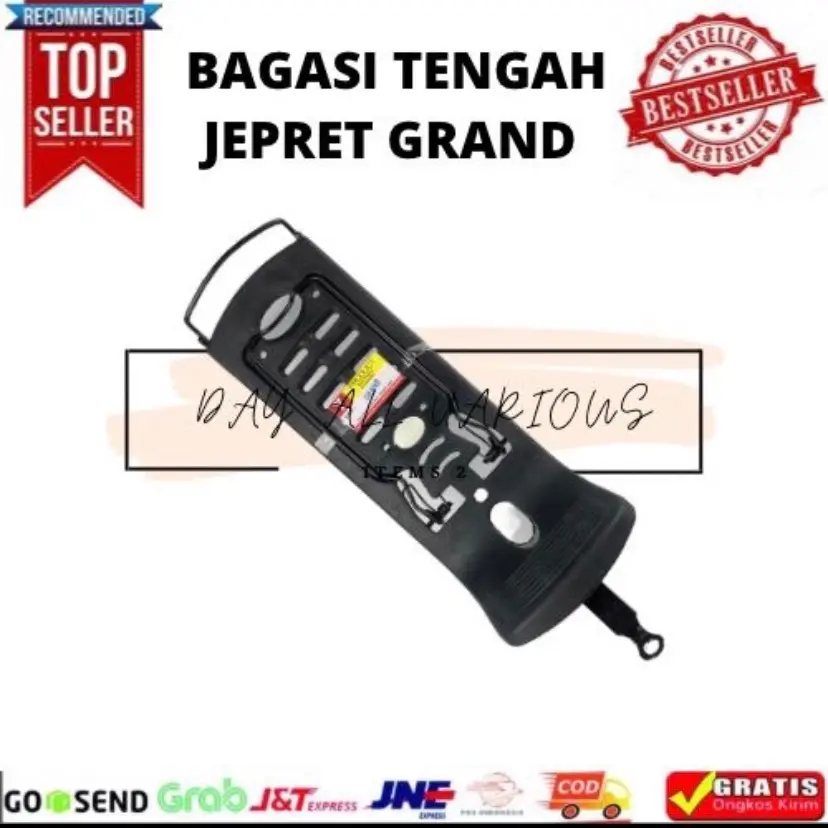 BAGASI TENGAH PLASTIK JEPRET MOTOR HONDA GRAND~
