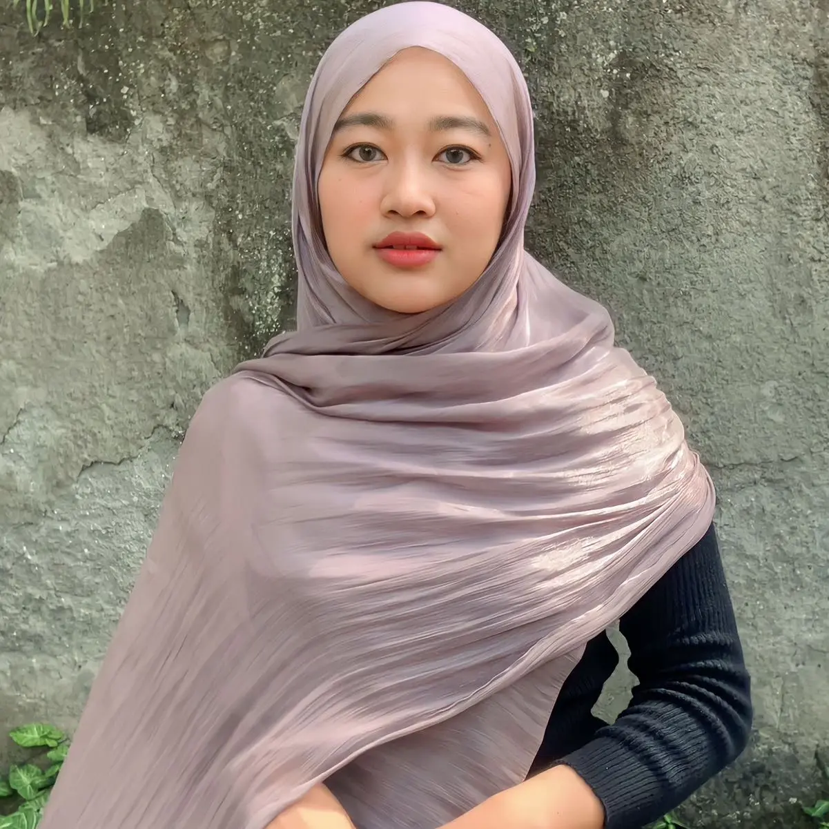 Pashmina Shimmer Silk Yoryu / harga grosir / tanpa label / yoryu Shimmer Santai Santai Santai