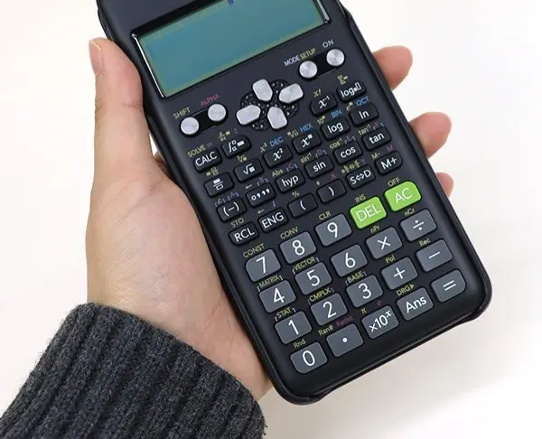 Máy tính fx 570es đen 2nd new. 2024