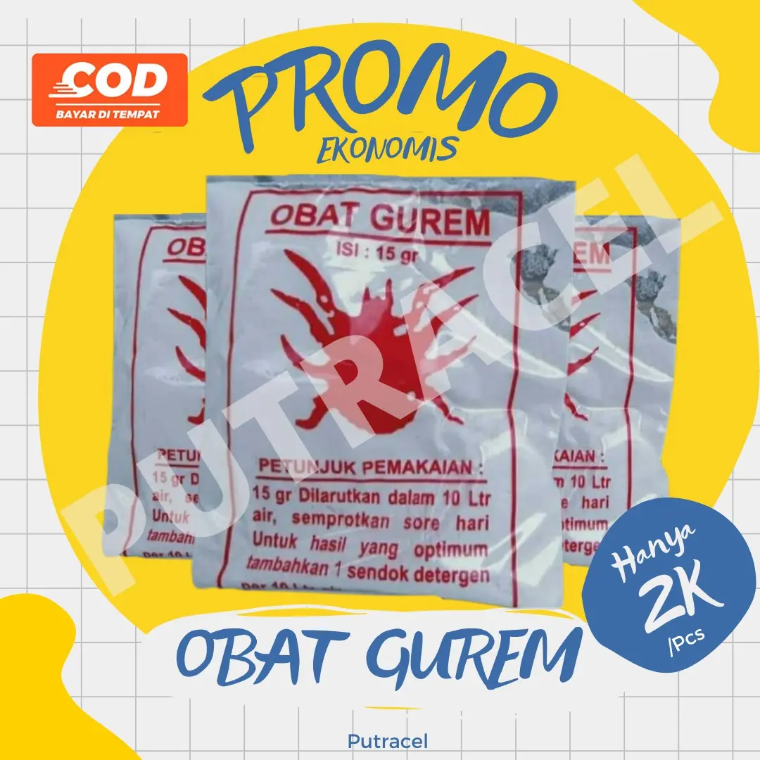 Obat Gurem/Racun Gurem Ampuh 10 pcs