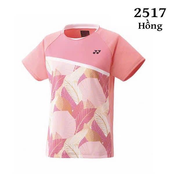 Áo cầu lông, áo thể thao mã 2517, chất thấm hút, dễ hoạt động 2