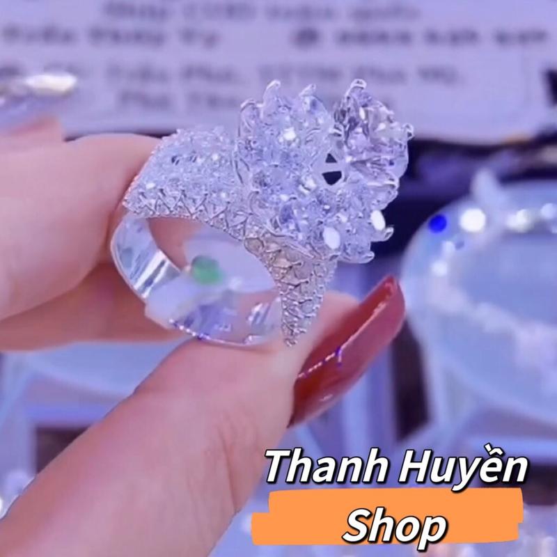 Nhẫn Titan Xi Trắng Ms2 Nữ-xài đời đời ko đen ko phai