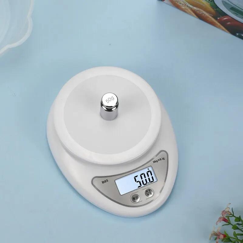 Cân Tiểu Ly Điện Tử Từ 1g-5kg Tặng Kèm Pin Độ Chính Xác Cao Tiện Lợi, Nhỏ Gọn 1