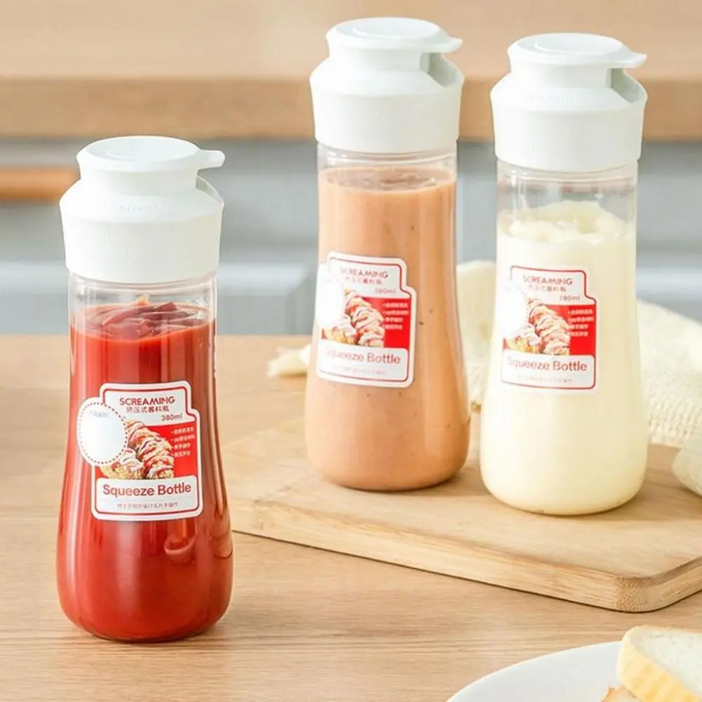 Botol Picit Boleh Isi Semula, Kualiti Plastik, Bekas Picit Serbaguna, Tahan Panas, Sesuai untuk Minyak dan Mentega