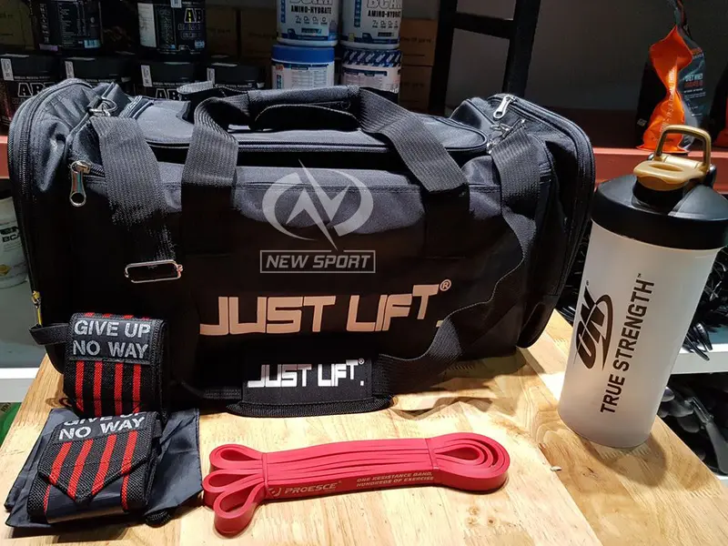 Túi Trống Just Lift Siêu To Và Bền - Túi Đựng Đồ Thể Thao Tập GYM , Bóng Đá , Du Lịch Kích Thước 55x27x27 0