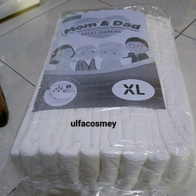 Mom & Dad Popok Dewasa Perekat ukuran M, L & XL , Popok DEWASA 0