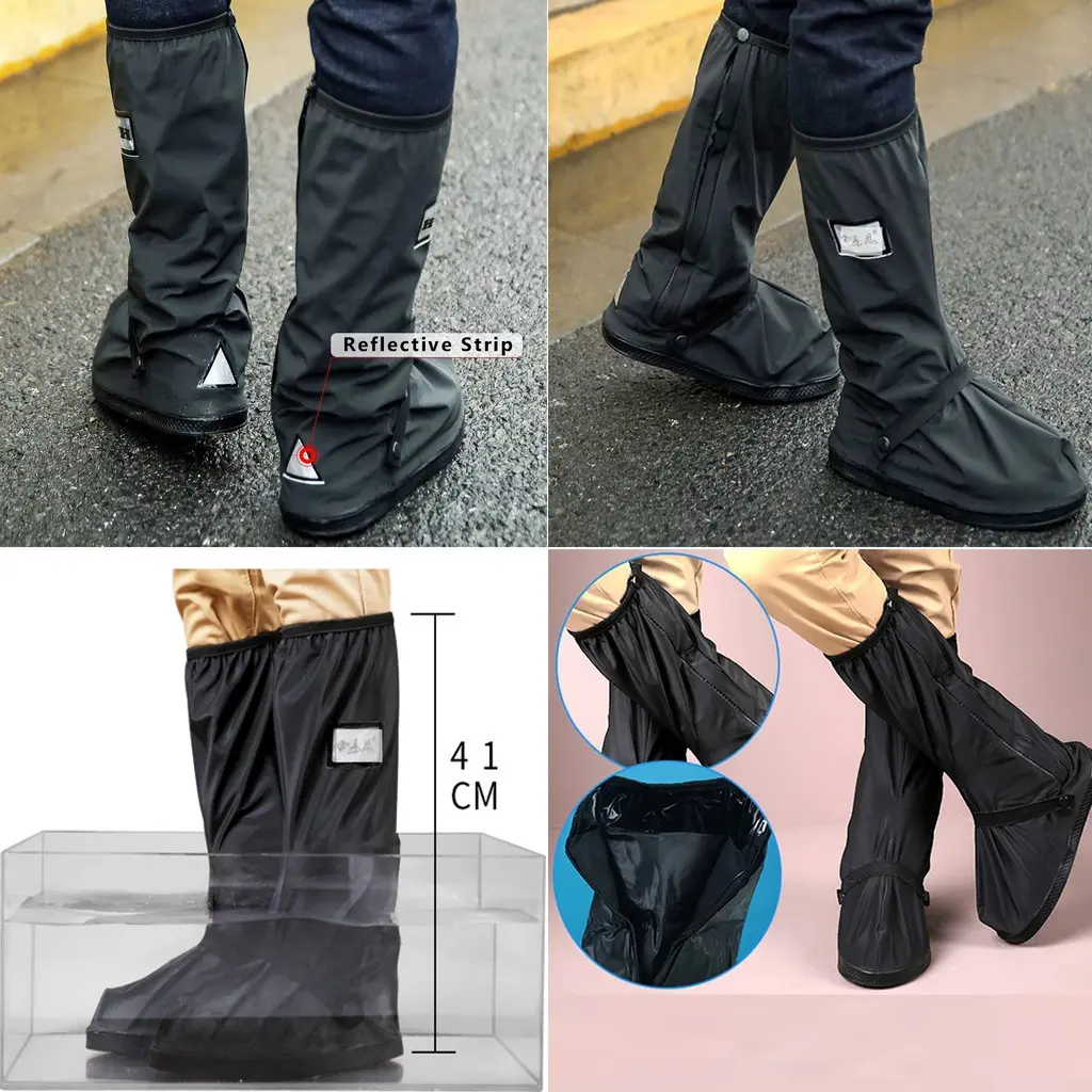 JAS Cover Sepatu ANTI AIR & CELANA JAS HUJAN ANTI REMBES/Sarung Sepatu/Tutup dan Jas hujan Sepatu Anti Air
