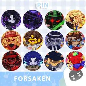 BERSY PIN PENITI/BROSS GLOSSY ROBLOX FORSAKEN