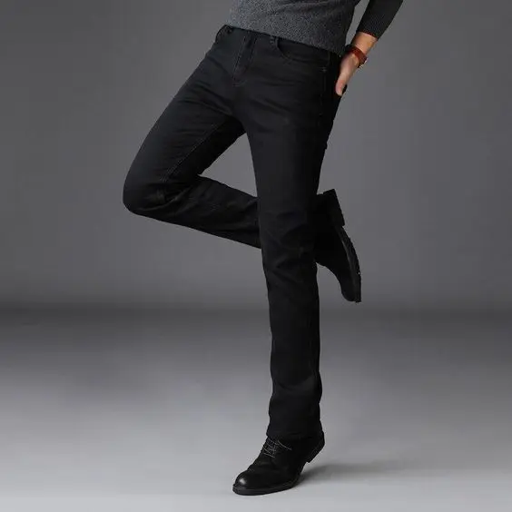 Celana Panjang Jeans Pria Skinny - Celana Panjang Denim Pria Slim Fit Premium 1